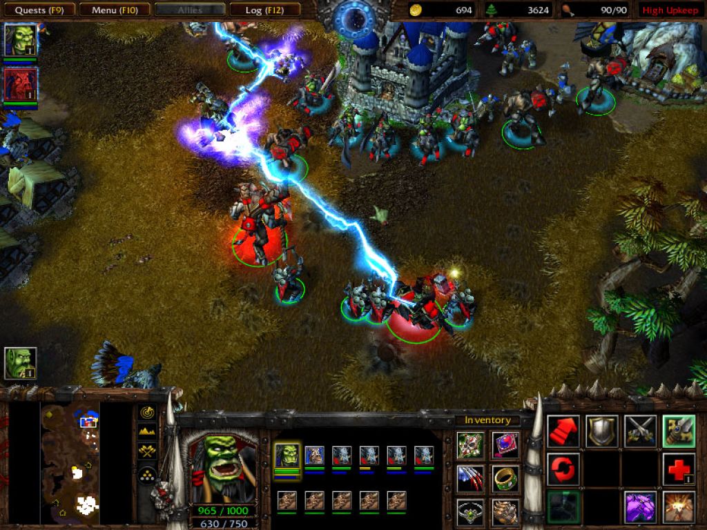 Скриншот Warcraft 3 Frozen Throne [1.26a +batlnet] (2011) PC