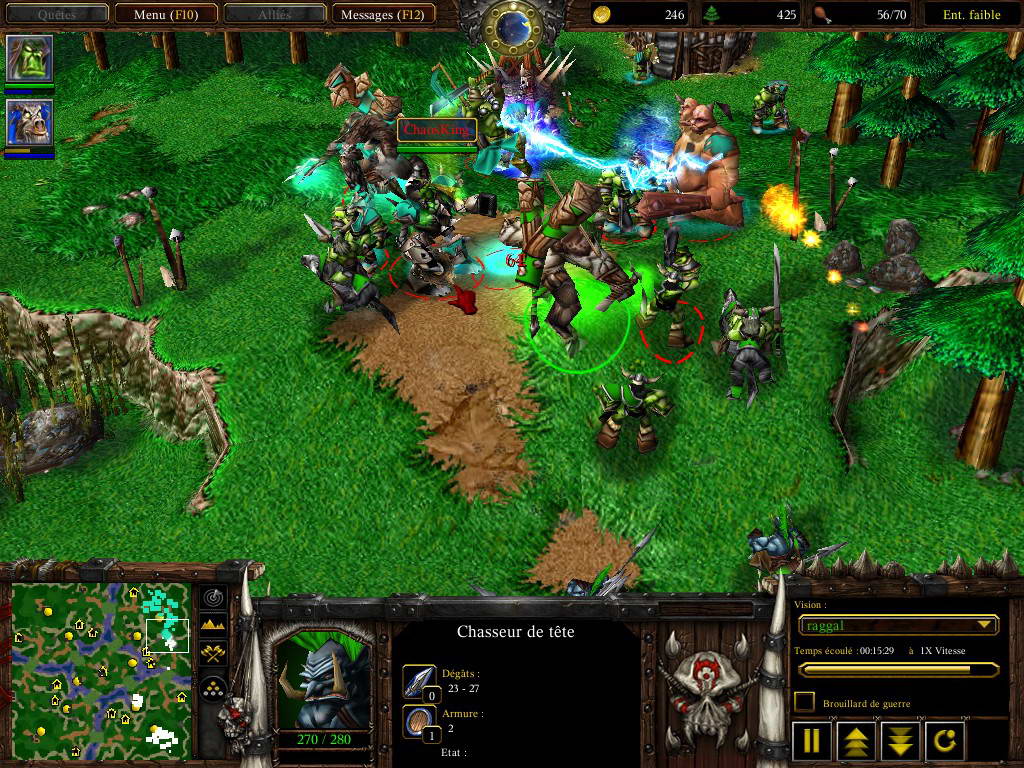 Скриншот Warcraft 3 Reign Of Chaos / The Frozen Throne [v.1.26a] (2003) PC