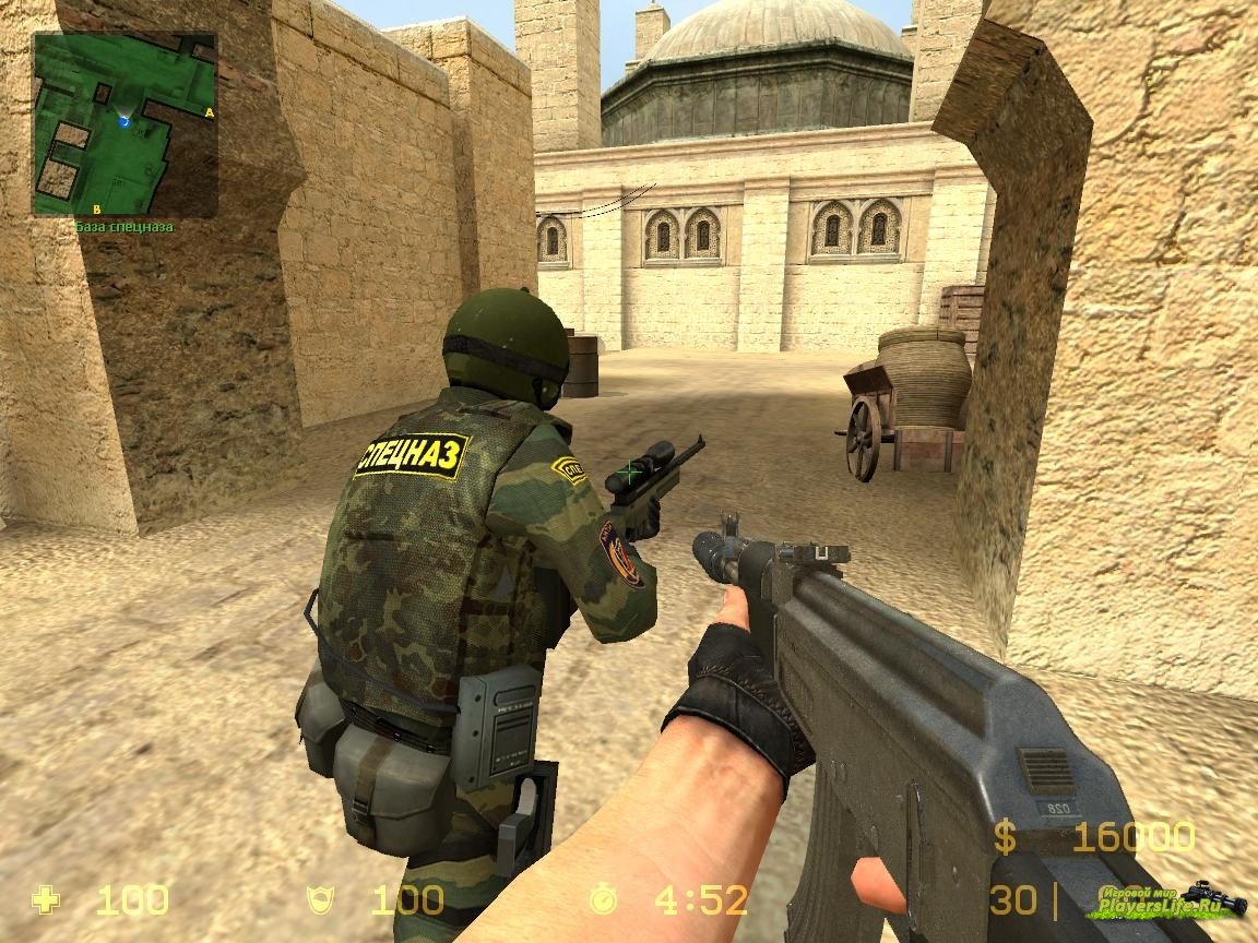 Скриншот Counter-Strike Source Русский спецназ 2 (2007) PC