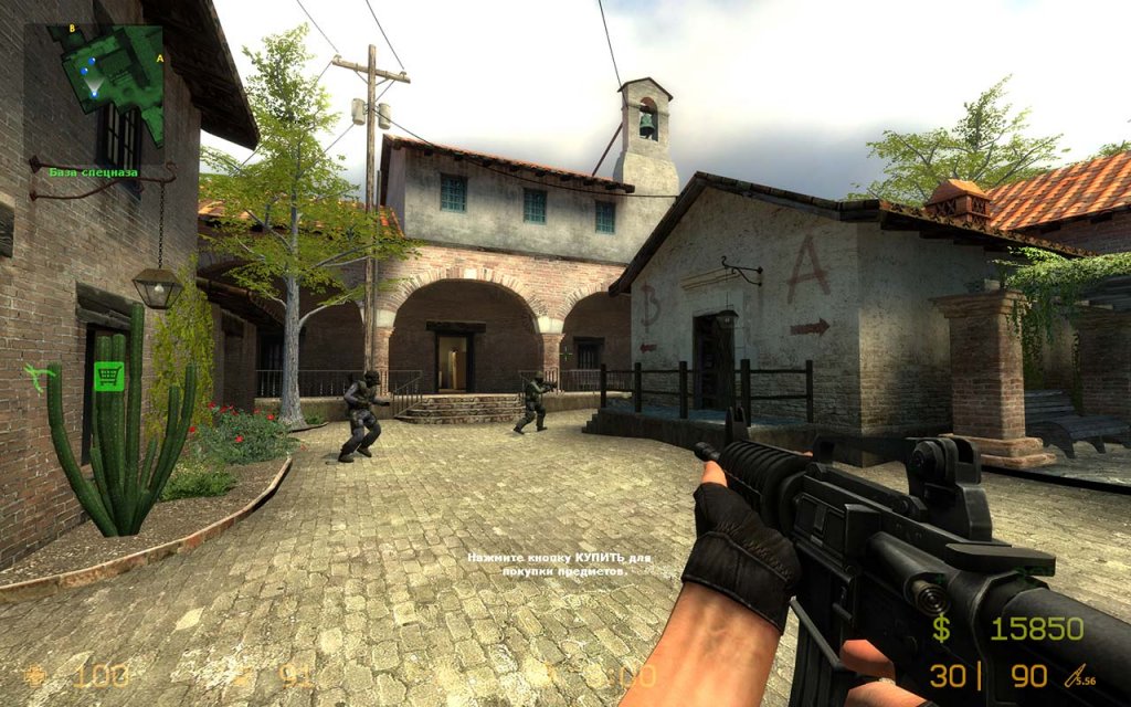 Скриншот Counter-Strike: Source v34 Non-Steam Update (2004) PC