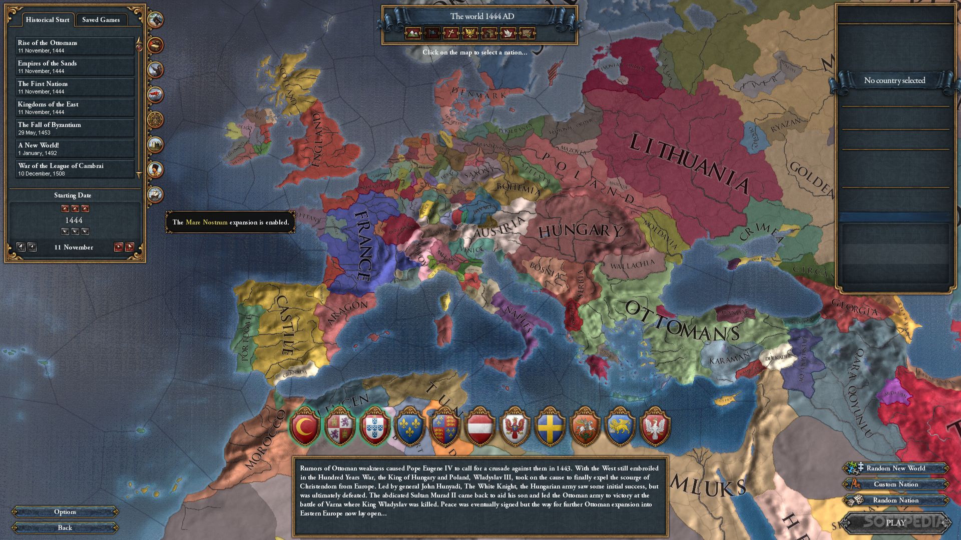 Скриншот Europa Universalis IV [v1.17.1.0 +47 DLC] (2013) PC