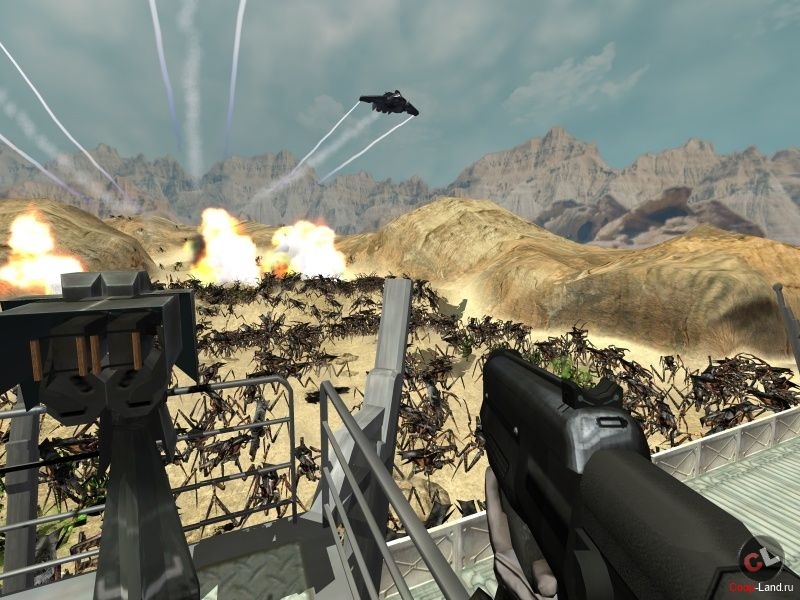 Скриншот Starship Troopers (2005) PC