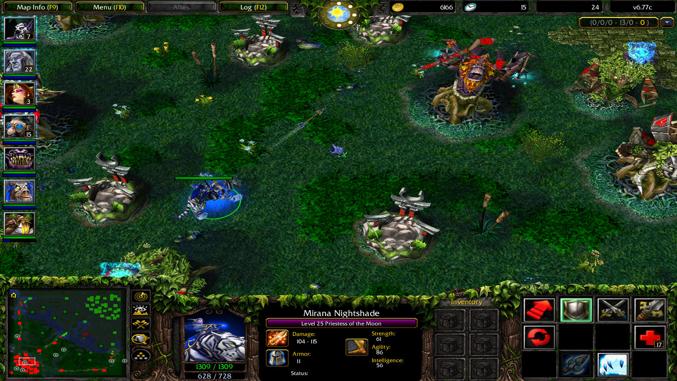 Скриншот DotA TG (2010) PC