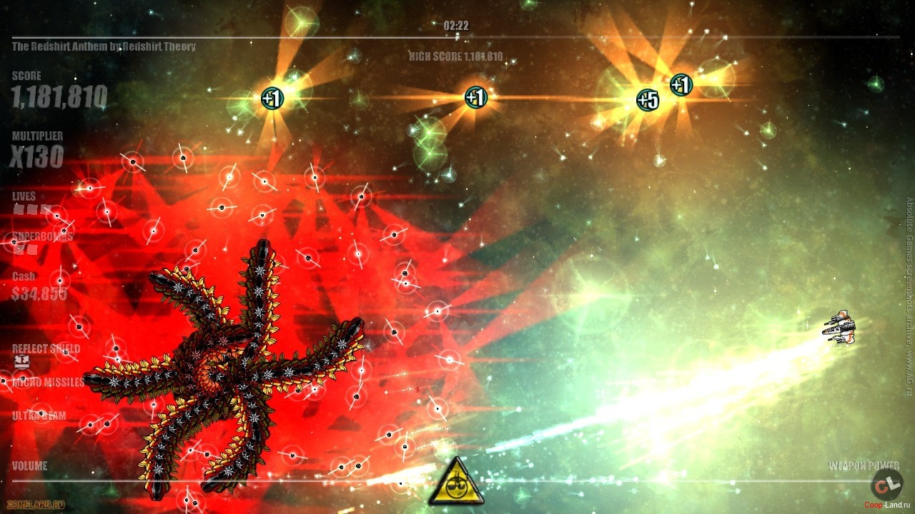 Скриншот Beat Hazard Ultra (2011) PC