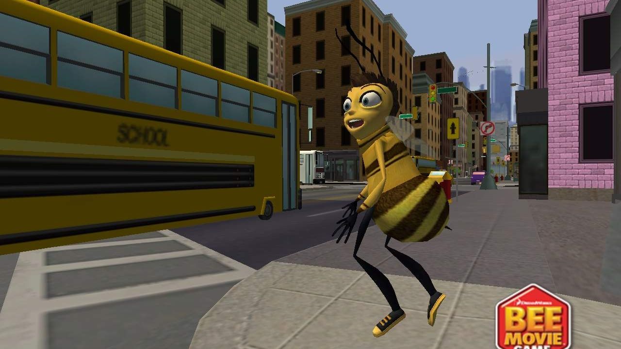 Скриншот Bee Movie Game (2007) PC