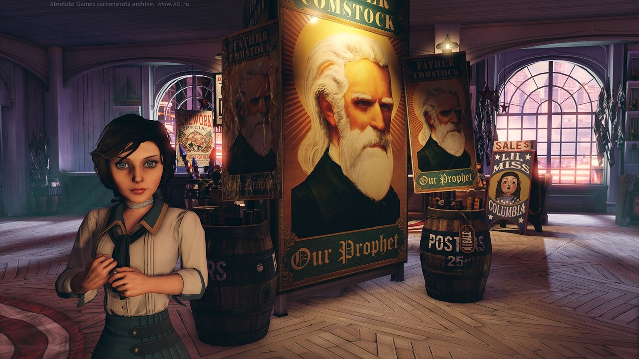 Скриншот BioShock Infinite [v 1.1.25.5165 + DLC] (2013) PC | RePack от R.G. Механики