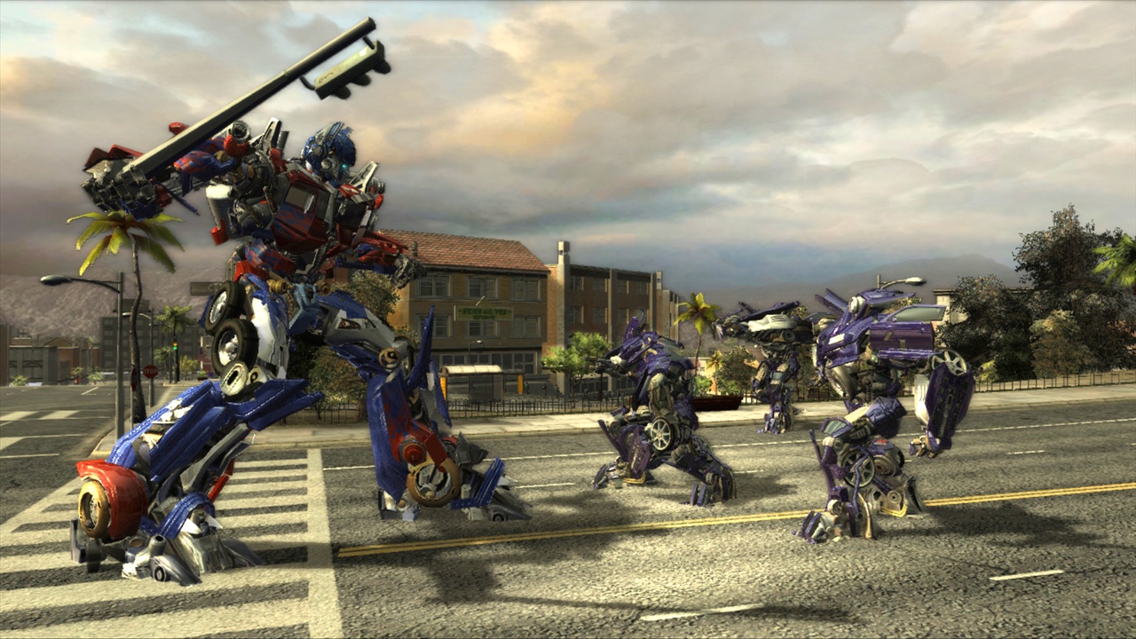 Скриншот Transformers: The Game (2007) PC