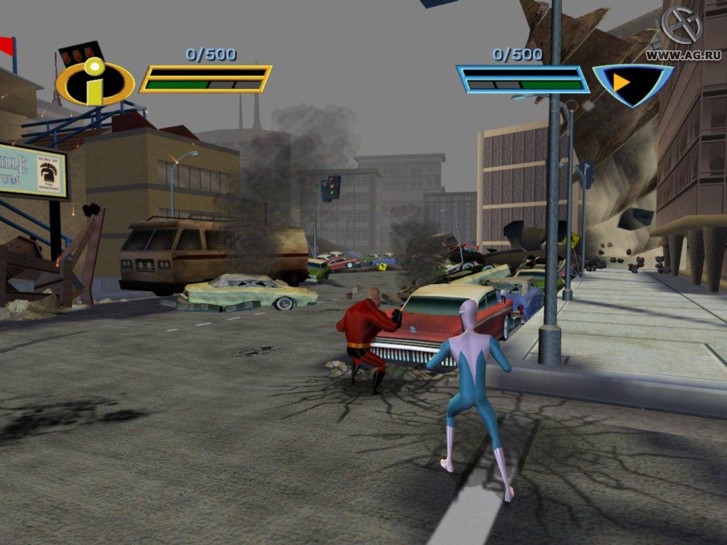 Скриншот The Incredibles (2004) PC