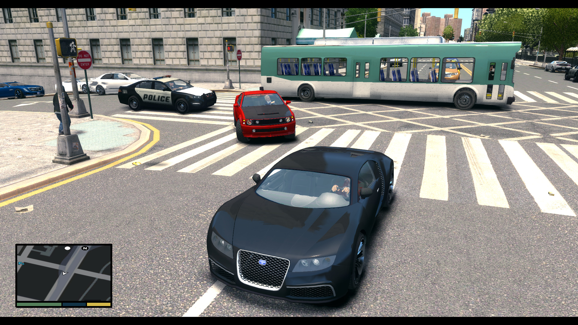 Скриншот Grand Theft Auto IV instyle V (2015) PC