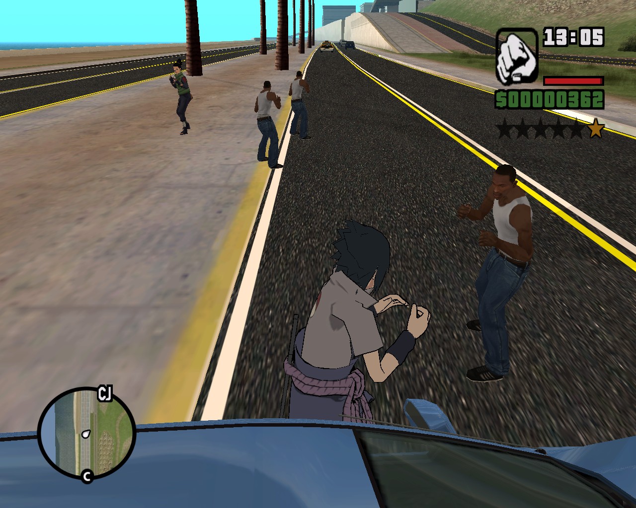 Скриншот GTA Power of the Ninja (2011) PC