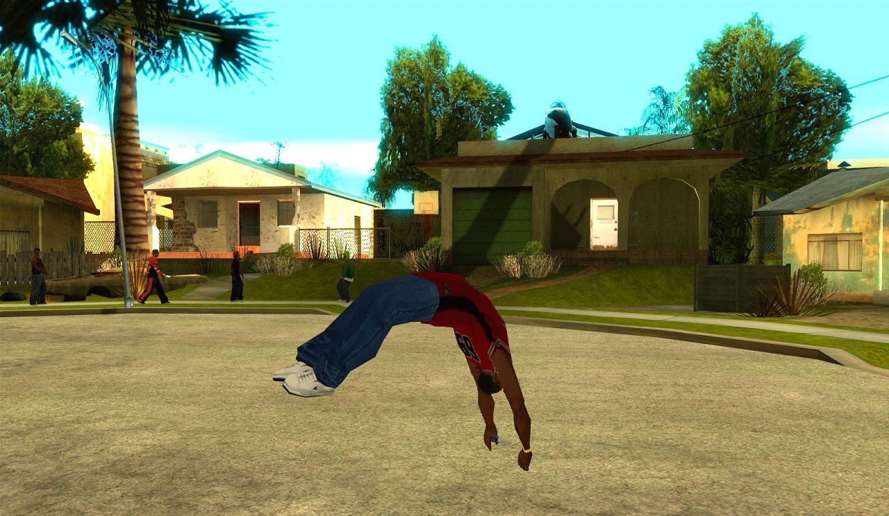 Скриншот GTA San Andreas Паркур (2008) PC