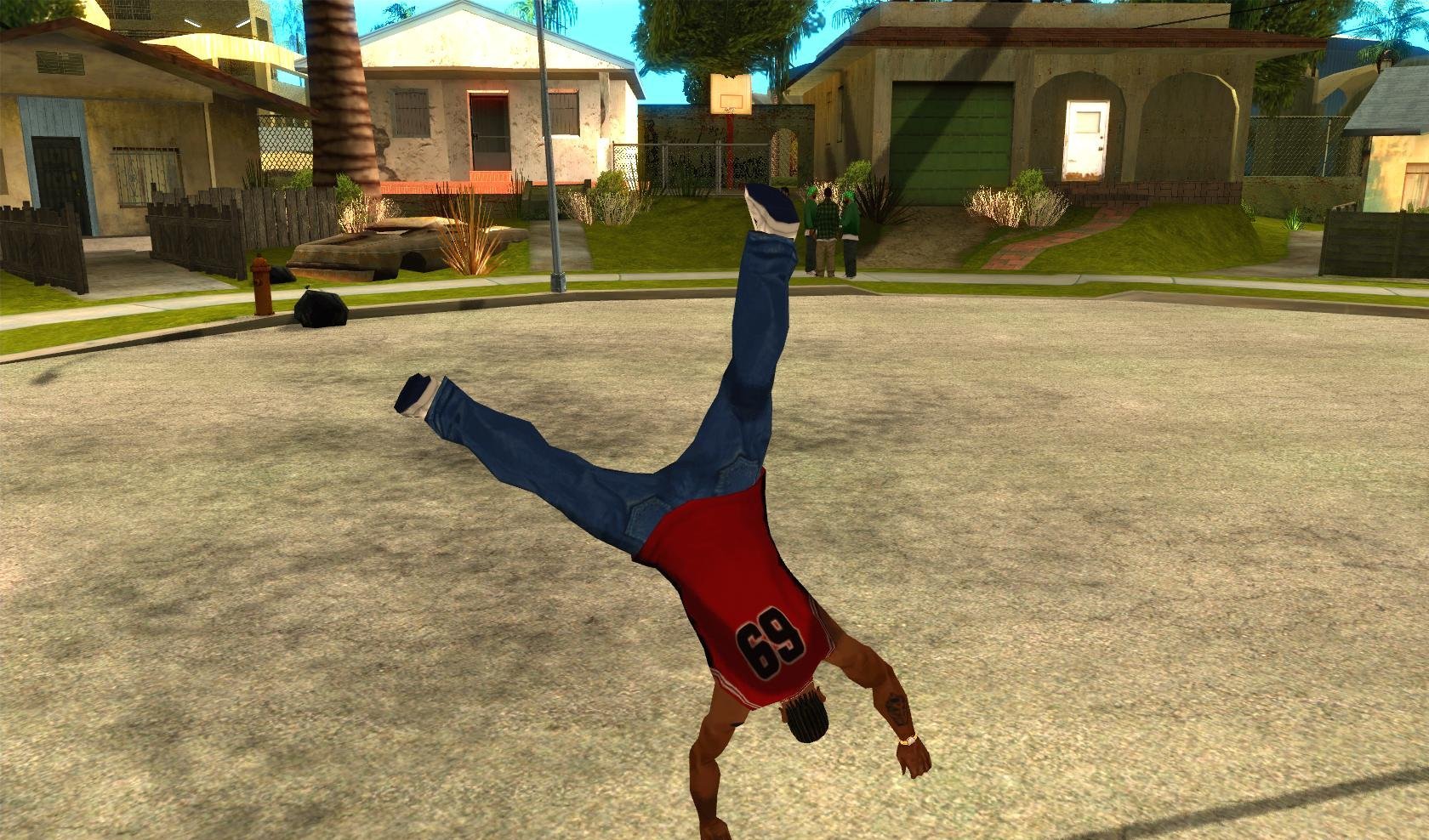 Скриншот GTA San Andreas Паркур (2008) PC