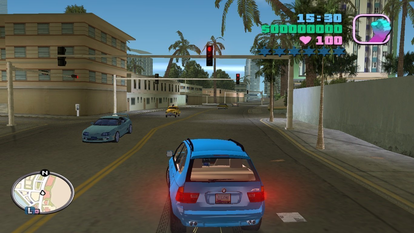 Скриншот GTA Vice City Deluxe (2005) PC
