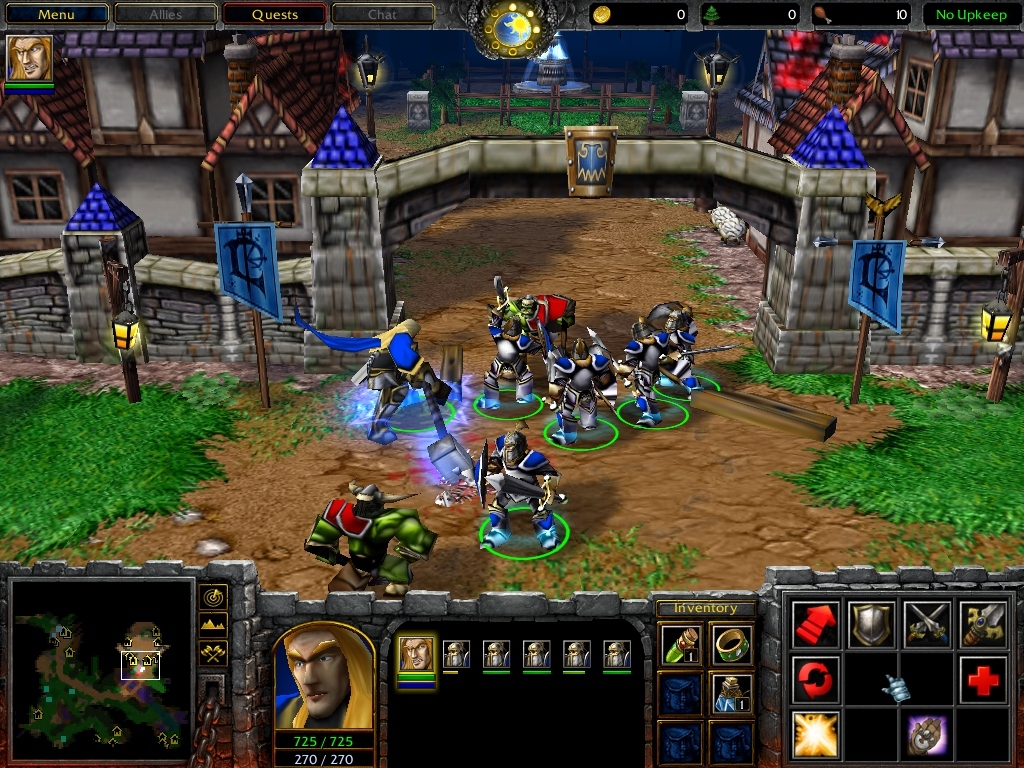 Скриншот Warcraft 3 Reign of Chaos (2003) PC