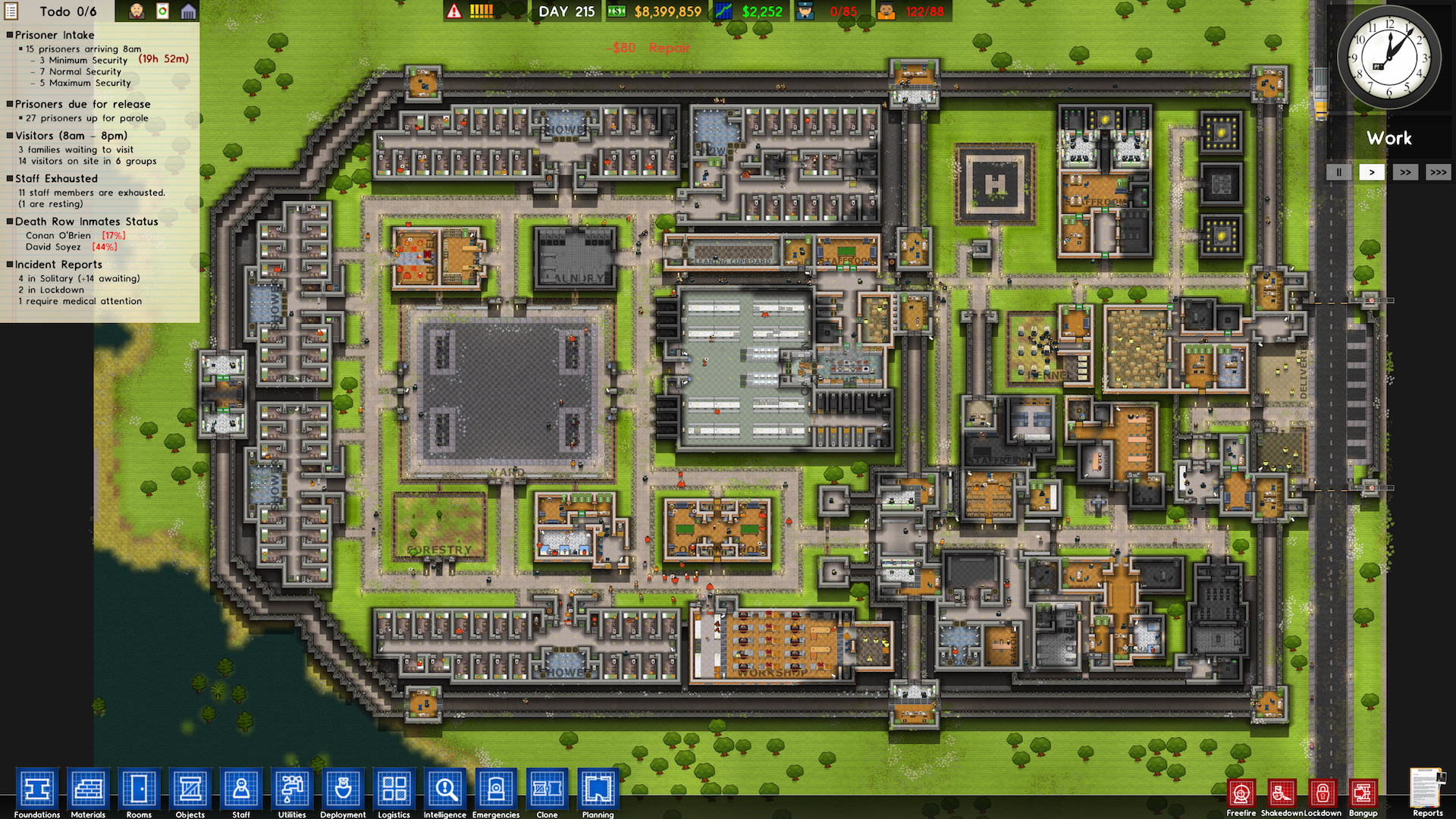 Скриншот Prison Architect [update11f] (2015) PC