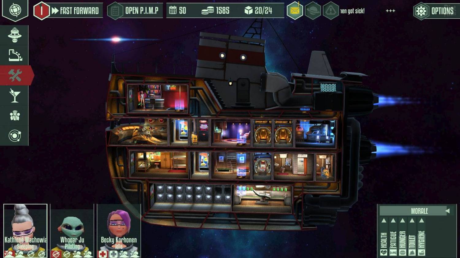 Скриншот Cosmonautica (2015) PC