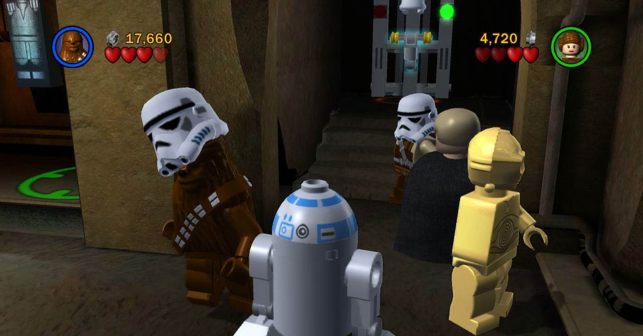 Скриншот Lego. Star Wars: The Complete Saga (2009) PC