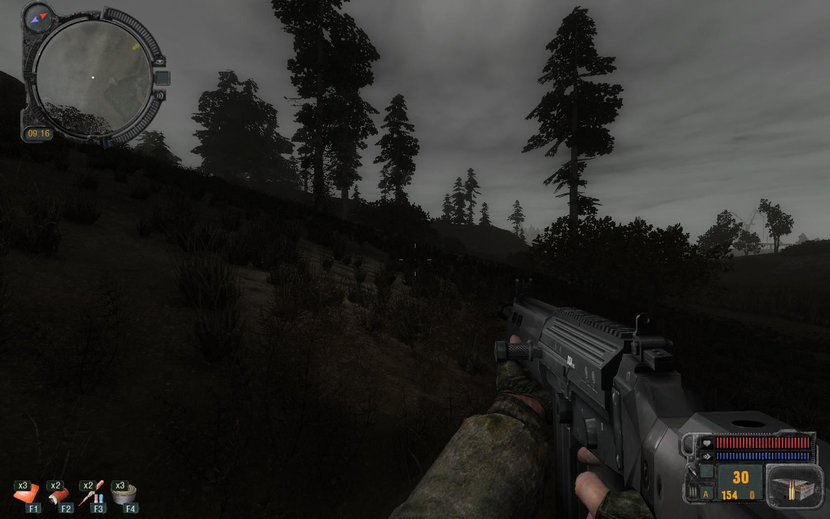Скриншот S.T.A.L.K.E.R.: Зов Припяти - Оружейный Мод (2011) PC