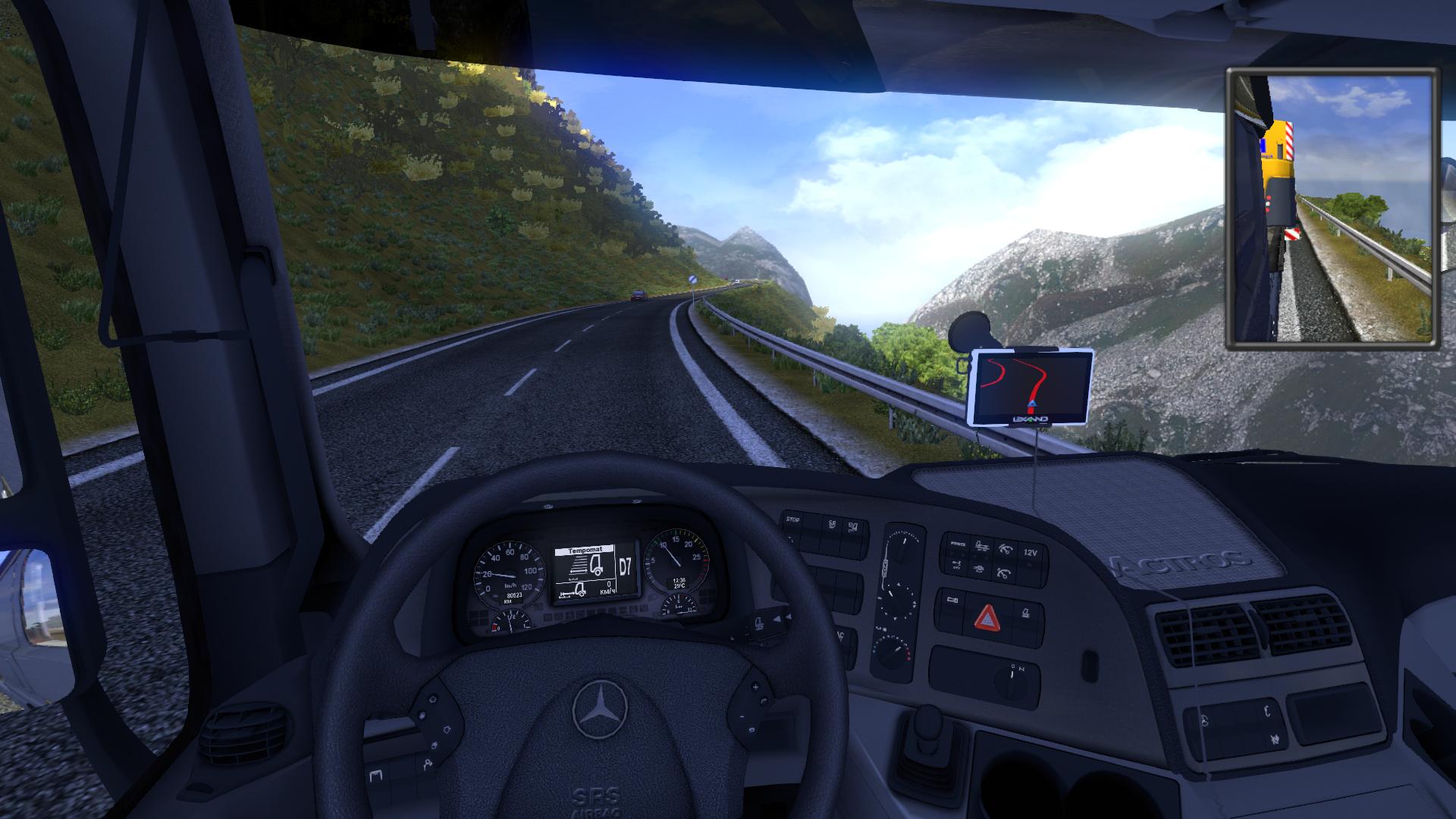 Скриншот Euro Truck Simulator 2: Gold Bundle (2012) PC