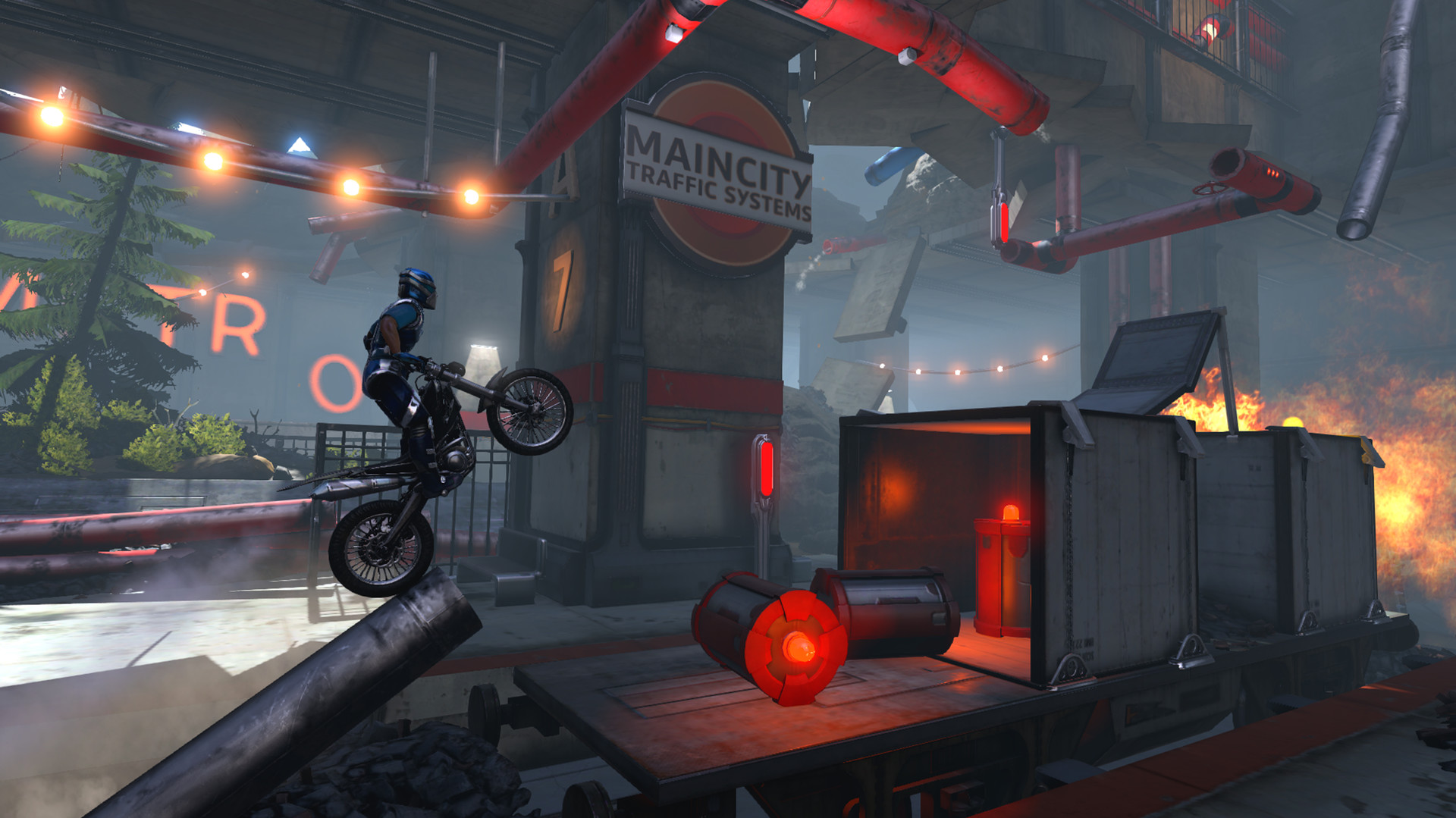 Скриншот Trials Fusion: Fire in the Deep (2015) PC