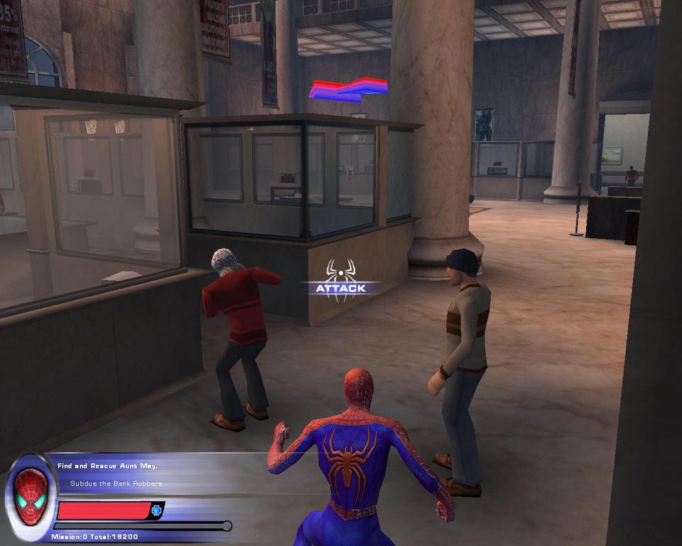 Скриншот Человек-Паук 2 / Spider-Man 2 - The Game (2004) PC