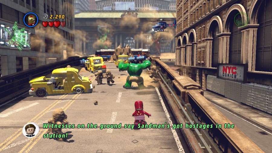 Скриншот LEGO Marvel Super Heroes [Update 1] (2013) PC