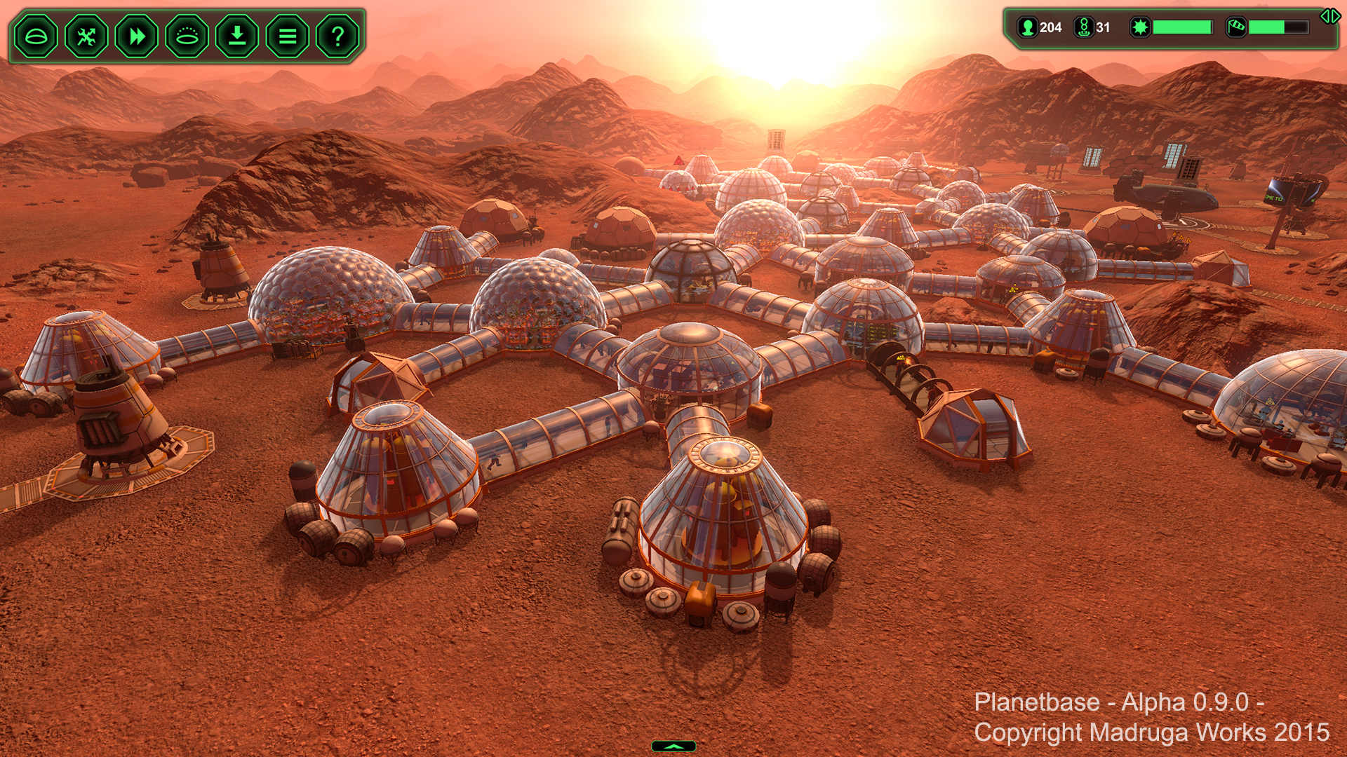 Скриншот Planetbase [v.1.2.1] (2015) PC