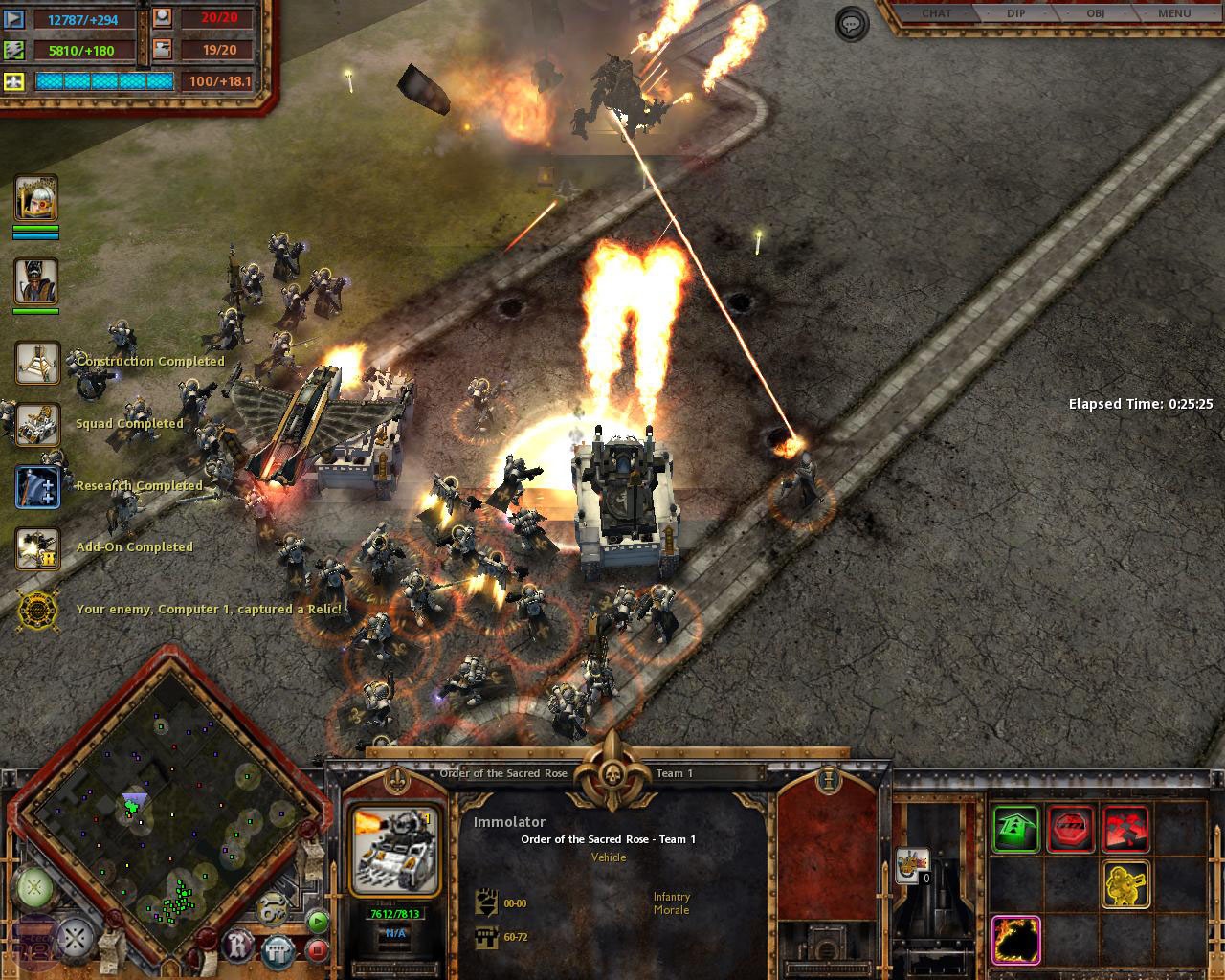 Скриншот Warhammer 40.000: Dawn of War - Soulstorm (2008) PC