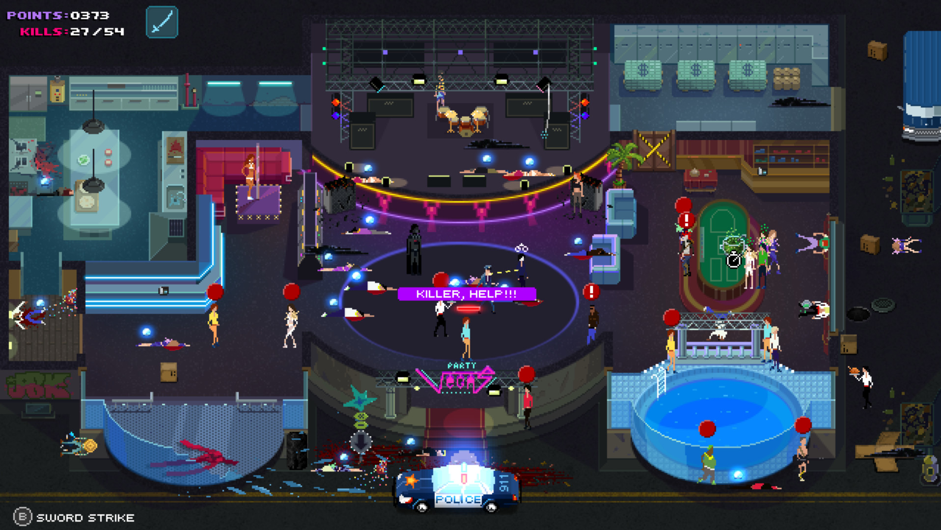 Скриншот Party Hard [v.1.3.1 H.1] (2015) PC