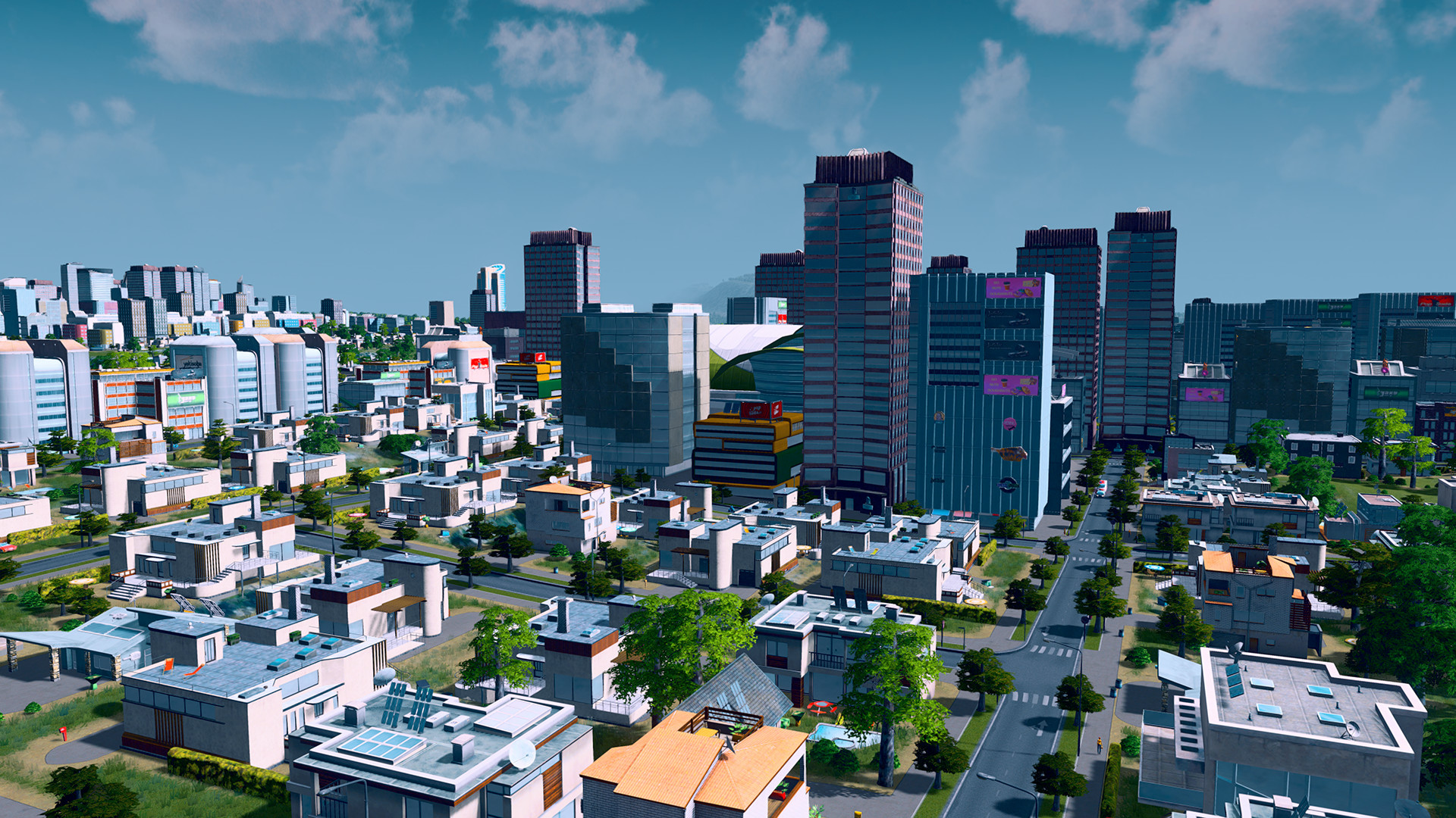 Скриншот Cities: Skylines - Deluxe Edition [v 1.6.0-f4 + DLC's] (2015) PC | RePack от R.G. Механики