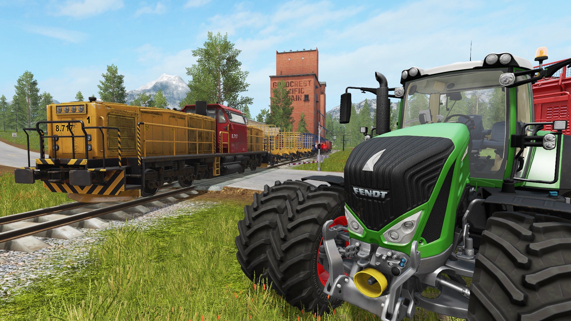 Скриншот Farming Simulator 17 [v 1.4.4 + DLC's] (2016) PC