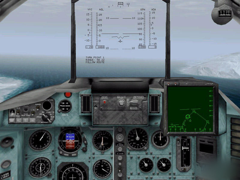 Скриншот MIG-29 Fulcrum (1998) PC
