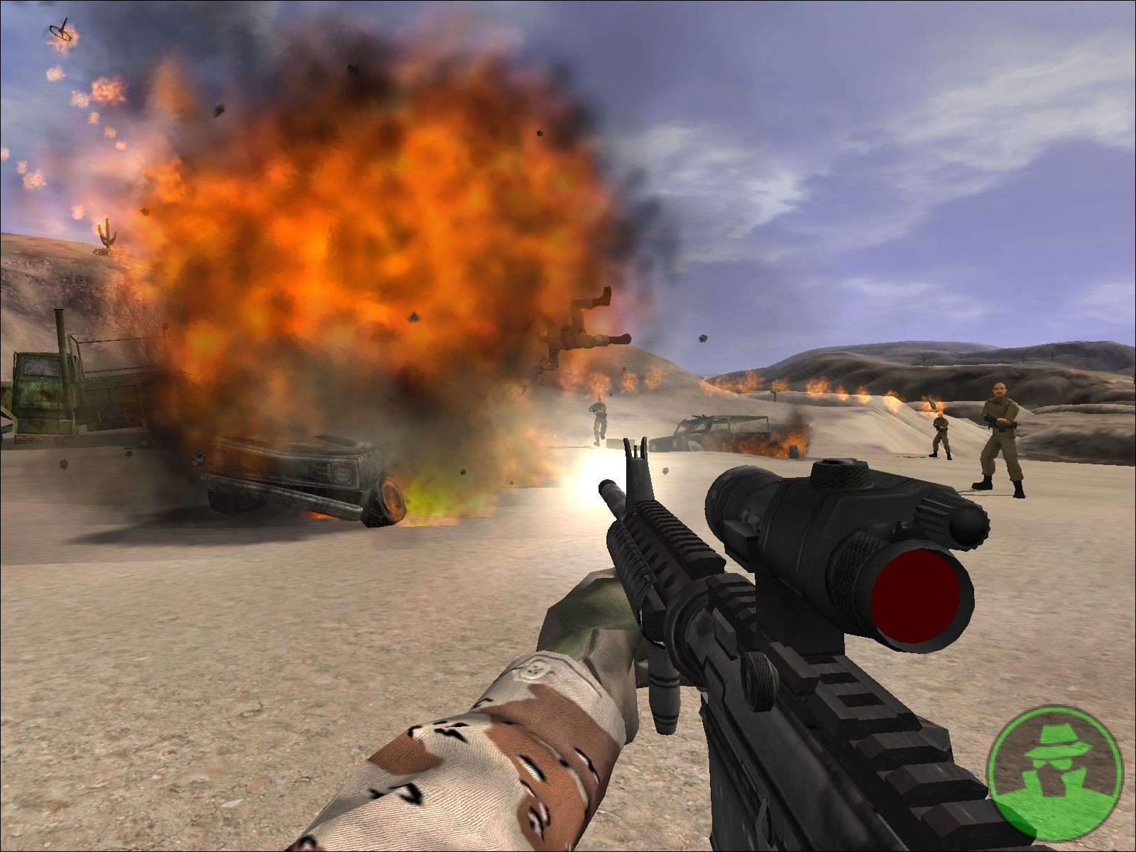Скриншот Delta Force: Xtreme (2005) PC