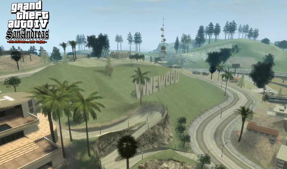 Скриншот GTA IV San Andreas BETA 3 World Enhancement Mod (2012) PC