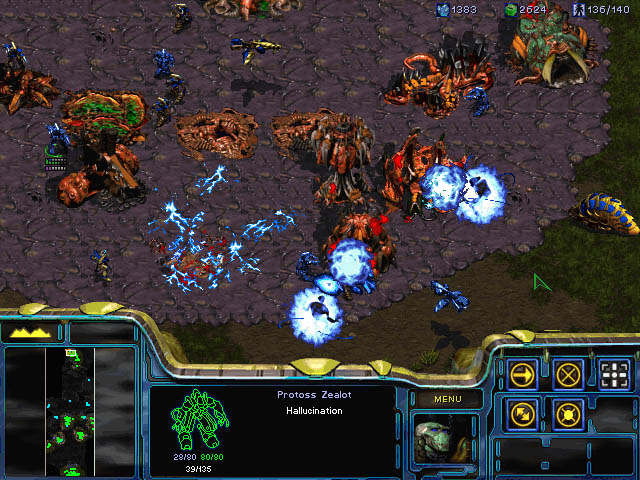 Скриншот Starcraft + Starcraft: Brood War (1998) PC