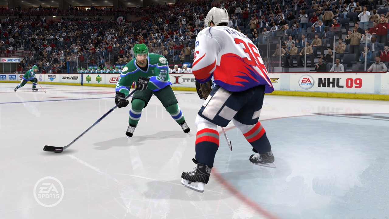 Скриншот NHL 09 (2008) PC | RePack от R.G. Механики