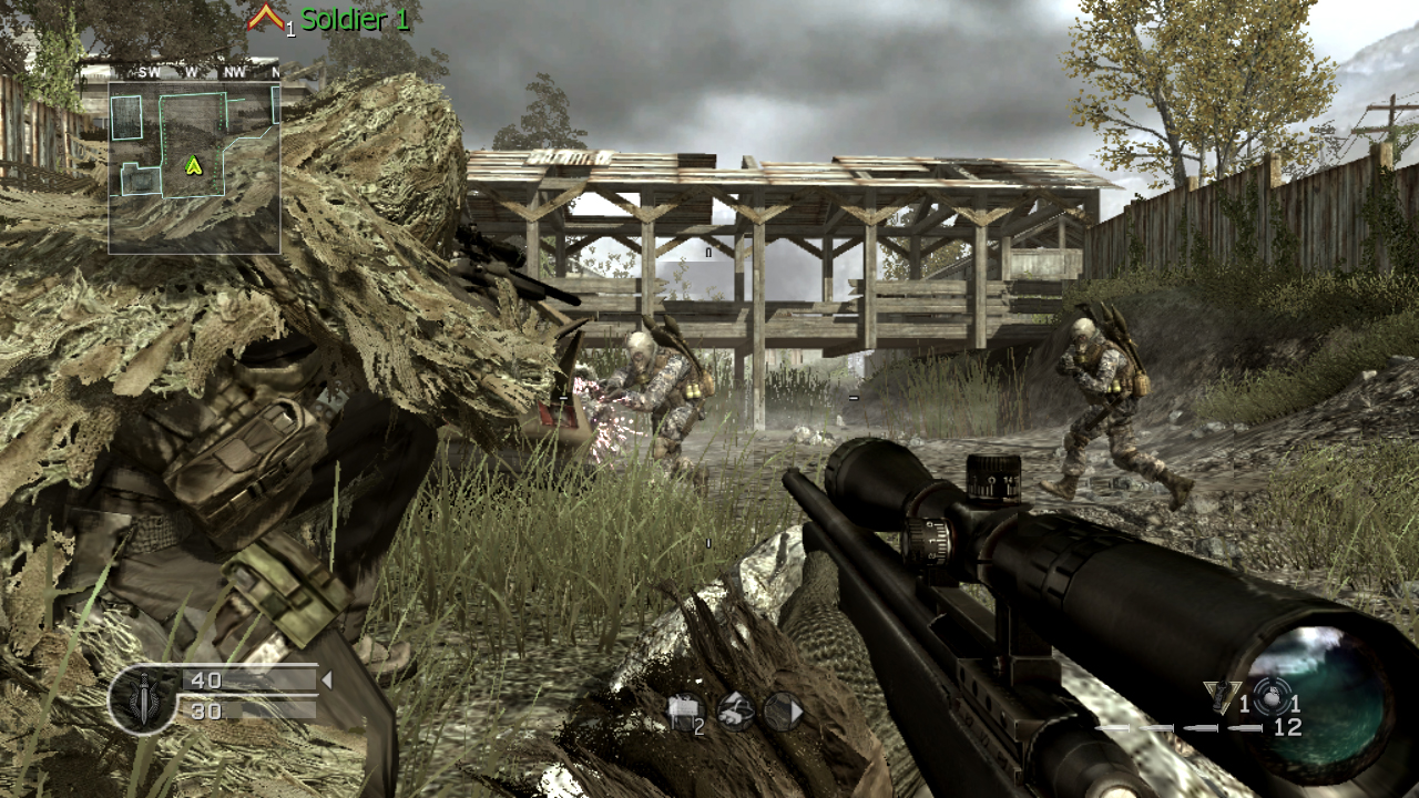 Скриншот Call of Duty 4: Modern Warfare (2007) PC | Repack от R.G. Механики