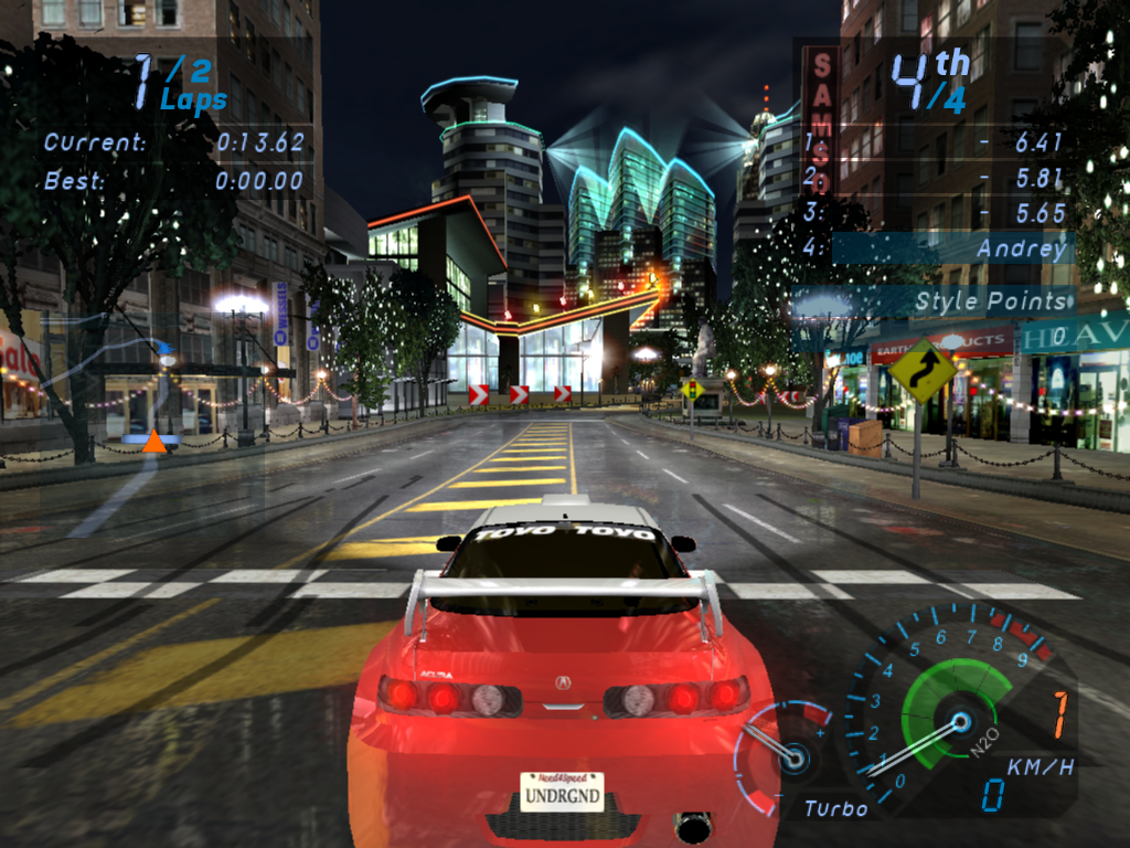 Скриншот Need for Speed: Underground - Dilogy (2003-2004) PC | RePack от R.G. Механики