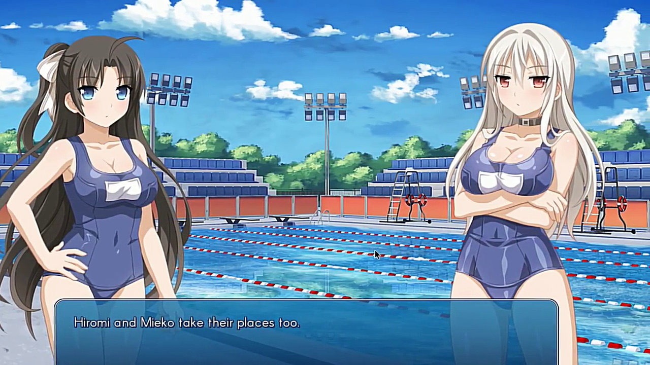 Скриншот Sakura Swim Club (2015) PC