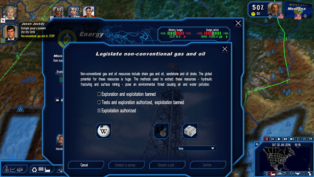 Скриншот Power and Revolution: Geopolitical Simulator 4 (2016) PC