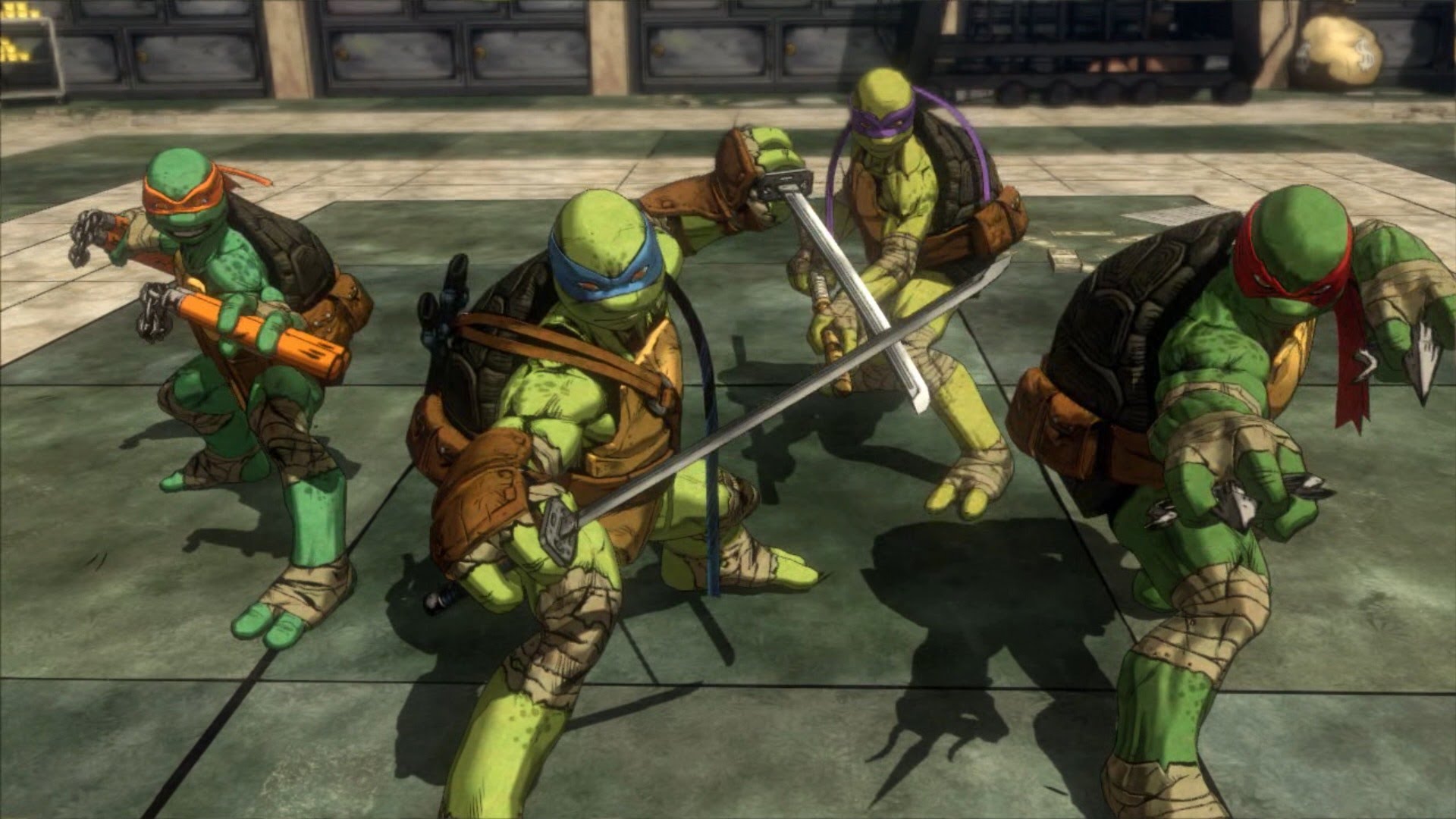 Скриншот Teenage Mutant Ninja Turtles: Mutants in Manhattan (2016) PC