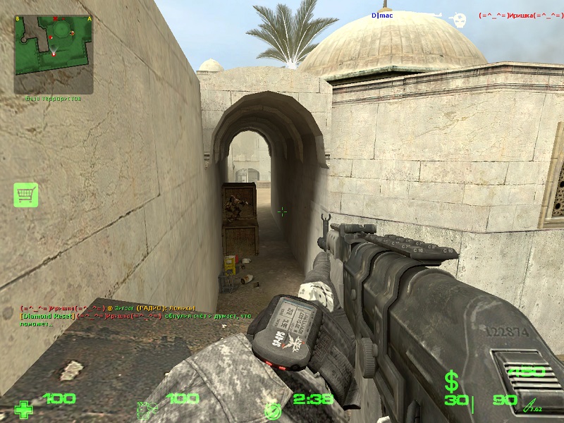 Скриншот Counter-Strike Source v.34 Modern Warfare 4 (2013) PC
