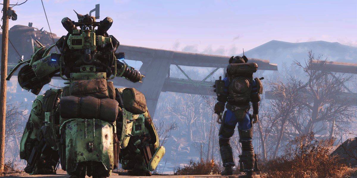 Скриншот Fallout 4: Automatron (2016) PC