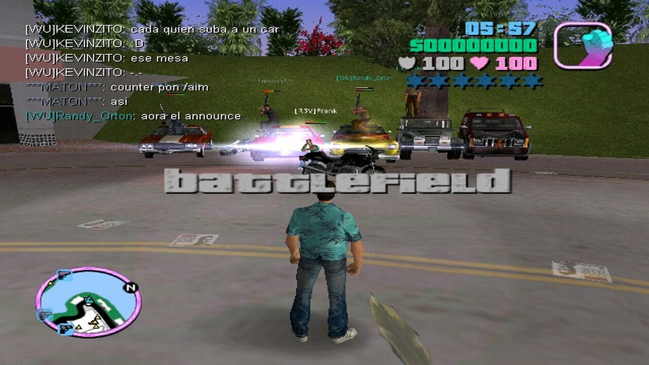 Скриншот GTA Vice City Multiplayer (2008) PC