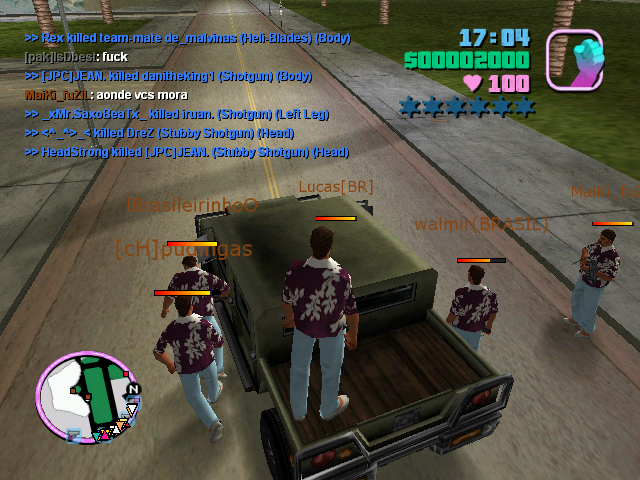 Скриншот GTA Vice City Multiplayer (2008) PC