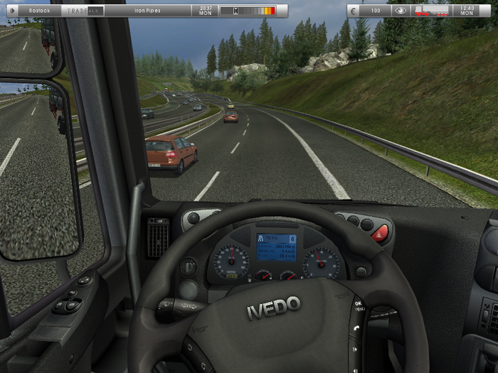 Скриншот German Truck Simulator (2010) PC