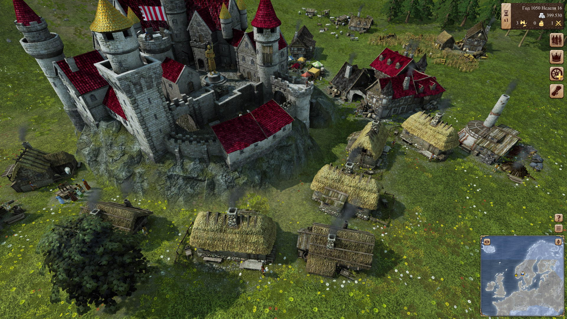 Скриншот Grand Ages: Mediеval [v 1.1.2.21069 + 2 DLC] (2015) PC