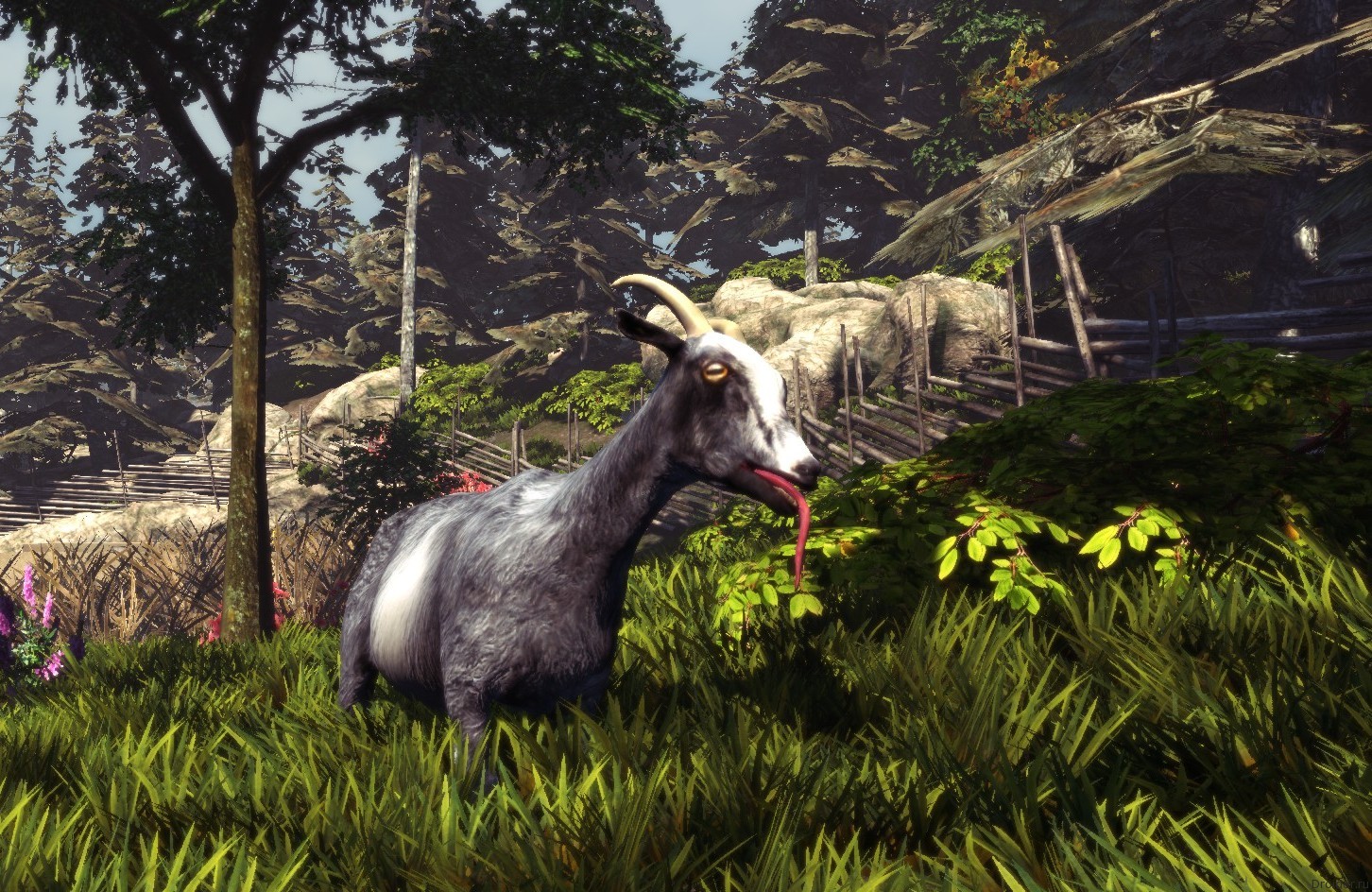 Скриншот Симулятор Козла / Goat Simulator [v 1.5.58533 + 4 DLC] (2014) PC | RePack от R.G. Механики