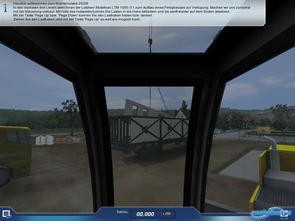 Скриншот Kran-Simulator / Симулятор крана (2009) PC