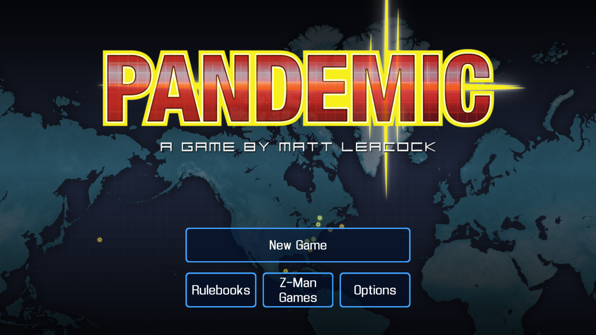 Скриншот Pandemic: The Board Game (2018) PC